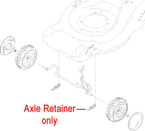 tmrrqg0wjaz.jpg - Mowers Online Lawn mower axle retainer diagram illustration