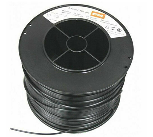 tphaostr4re.jpg - Mowers Online Spool of black trimmer line on reel