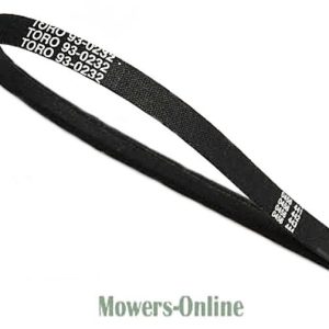 Drive belt for lawn mower equipment