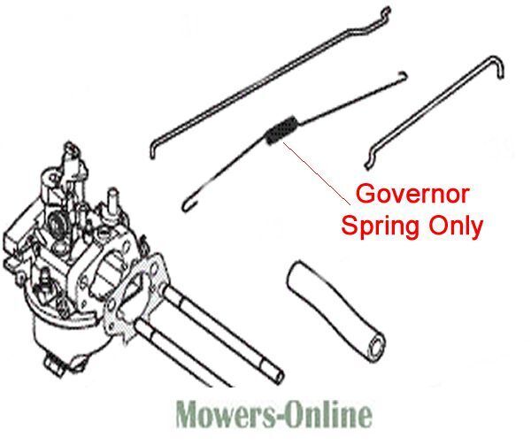 P - Mowers Online Lawn mower carburetor governor spring replacement parts diagram