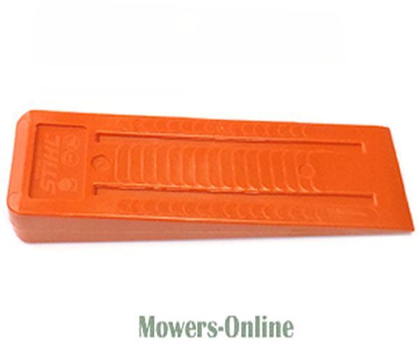 P - Mowers Online Orange plastic lawn mower discharge chute
