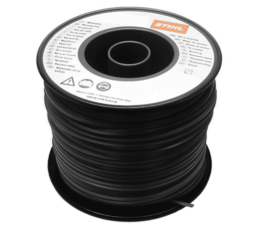 txgiv3gr04h.jpg - Mowers Online Spool of black trimmer line for string trimmer