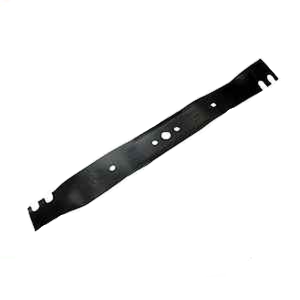 Lawn mower cutting blade with center hole mounting