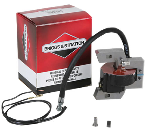 tyrcgexvmbq.jpg - Mowers Online Briggs & Stratton ignition coil with spark plug wire
