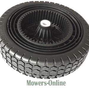 Pneumatic tire with ribbed tread pattern wheel