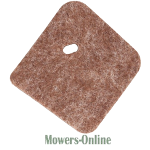 Felt deck plate with center hole