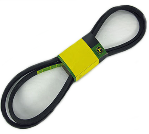 udpgltir0jl.png - Mowers Online Lawn mower drive belt with yellow stripe