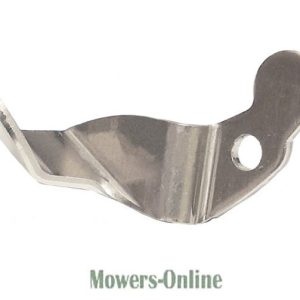 Lawn mower blade with mounting hole