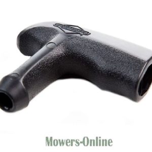 Lawn mower engine elbow exhaust pipe