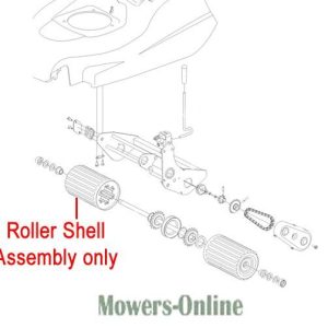Roller Shell Assembly exploded parts diagram