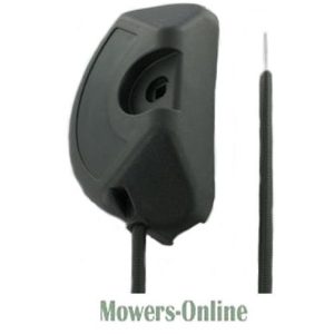 Lawn mower blade and sharpening tool