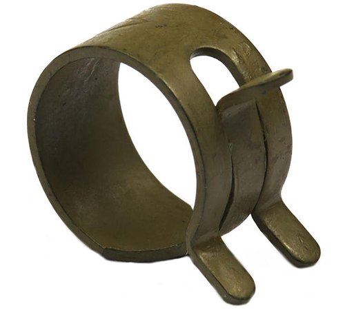 uoh410bv3fk.png - Mowers Online Brass hose clamp with two-bolt band design