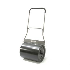 Lawn roller push mower with handle