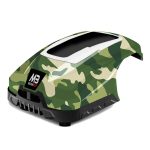 Camouflage paintball hopper loader with claw feed system