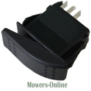 Rocker switch with three pins