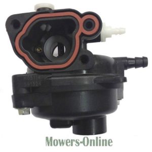 Carburetor assembly for small engine mower