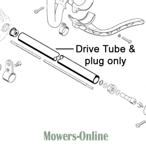 Drive tube and plug assembly diagram
