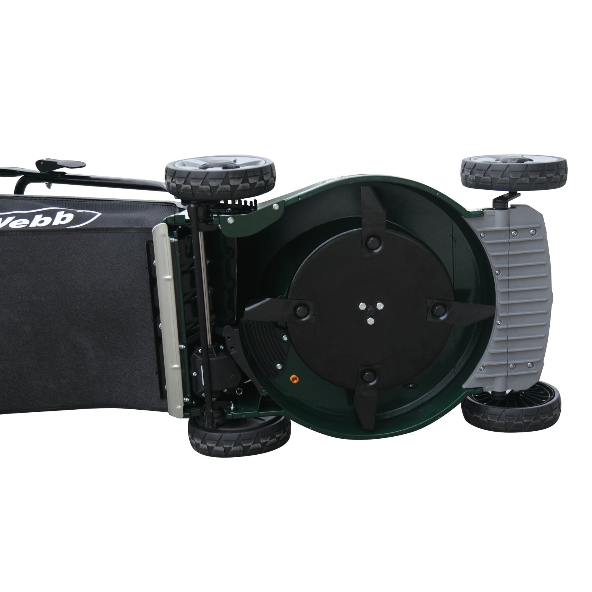 vb4hoktj1cg.jpg - Mowers Online Webb push lawn mower rear wheel assembly