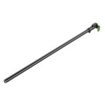 Garden tool with green grip handle