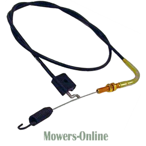 Lawn mower engine stop cable assembly
