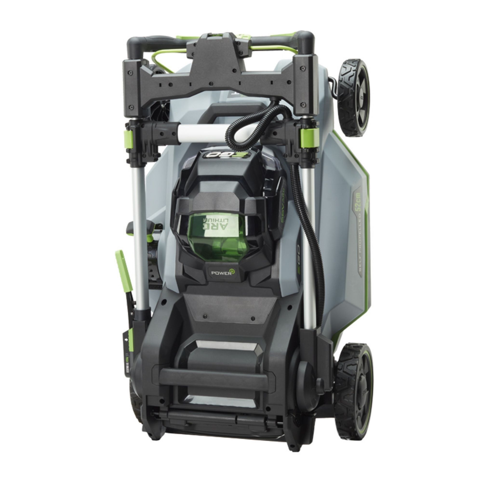 vnofhrrtrns.jpg - Mowers Online Compact push lawn mower with folded handles