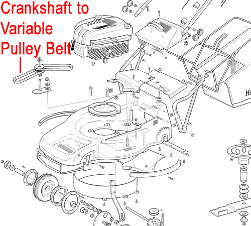 voow2mivuaj.png - Mowers Online Crankshaft to variable pulley belt diagram