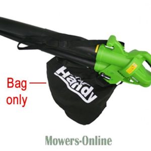 Handy leaf blower with collection bag