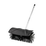 Push broom with telescoping handle
