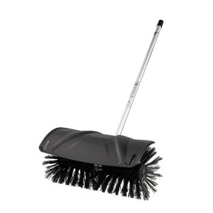 Push broom with telescoping handle