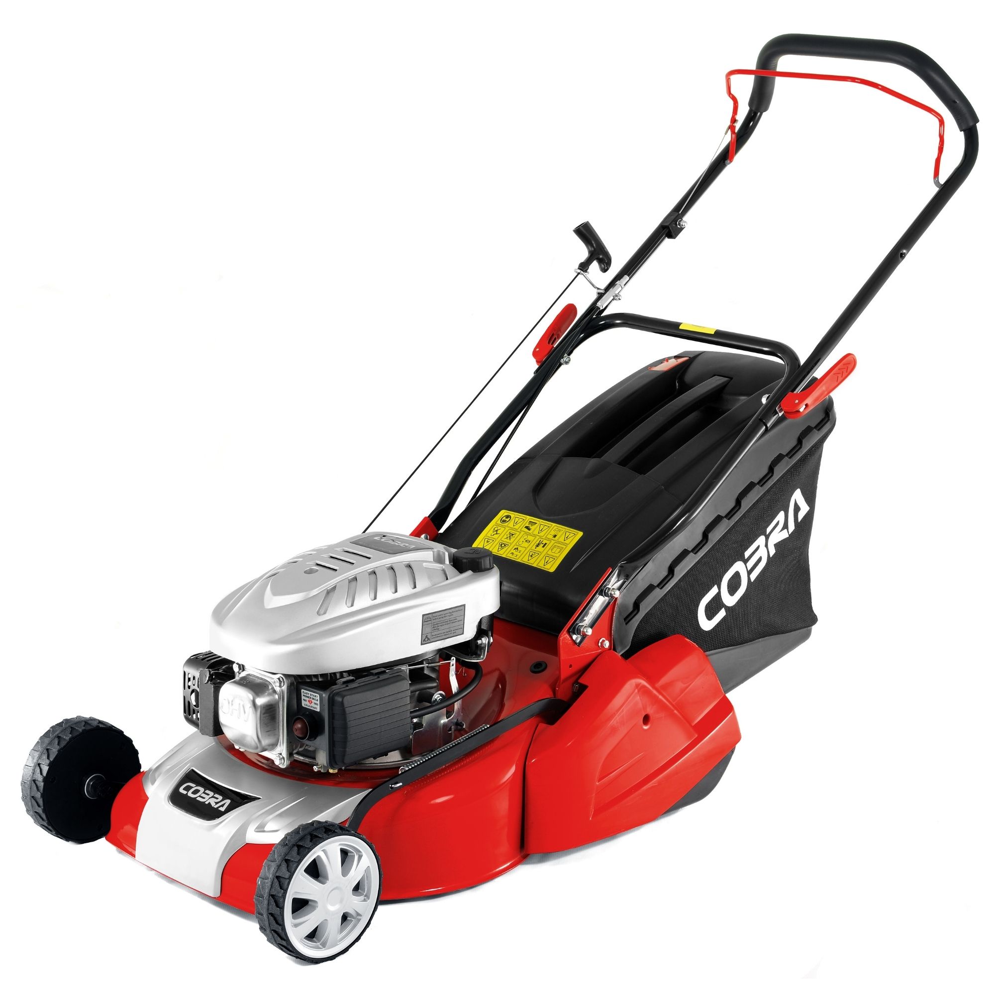 vuivabmfrns.jpg - Mowers Online Cobra red and black petrol lawn mower