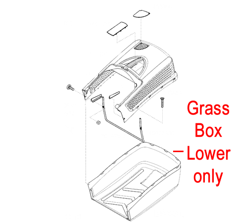 vuzzf0zxkeh.png - Mowers Online Lawn mower grass box lower section diagram