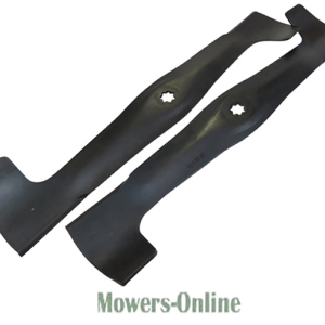 Lawn mower blades pair replacement set