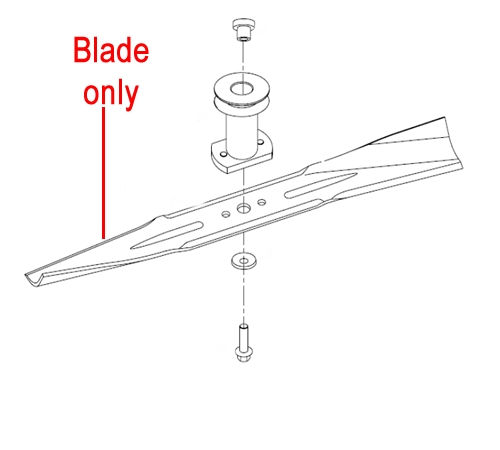 vym4ray3y3i.png - Mowers Online Ceiling fan blade replacement part diagram