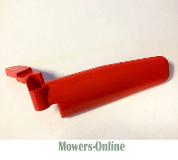 wa1wsdzcscg.jpg - Mowers Online Red plastic lawn mower discharge chute and deflector