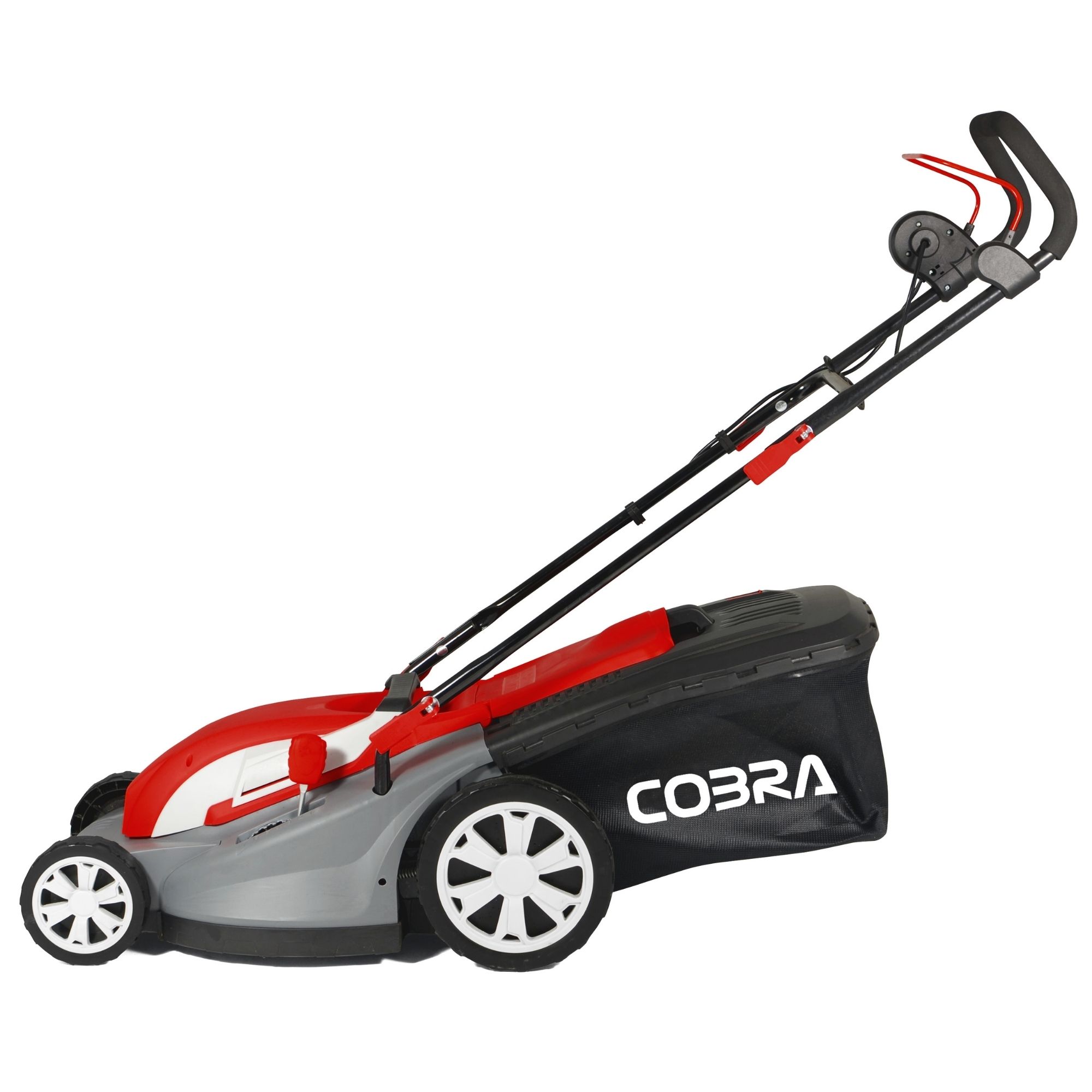 waqqvp5bi2y.jpg - Mowers Online Cobra electric push lawnmower with red accents