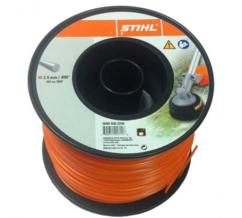wgs0dkxqhdu.jpg - Mowers Online STIHL trimmer line spool, 2.4mm diameter