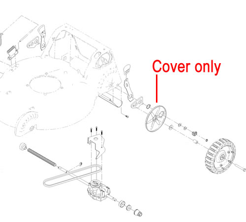 wibb0ftorfi.jpg - Mowers Online Exploded diagram of lawn mower rear axle assembly