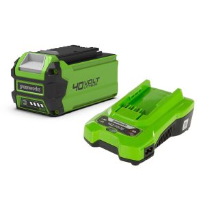 Greenworks 40 volt battery and charger set