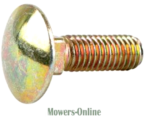 wkzj10j3vpk.png - Mowers Online Carriage bolt with round head and threads