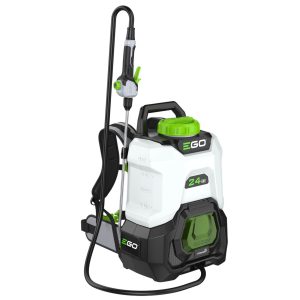 EGO backpack sprayer with battery and charger