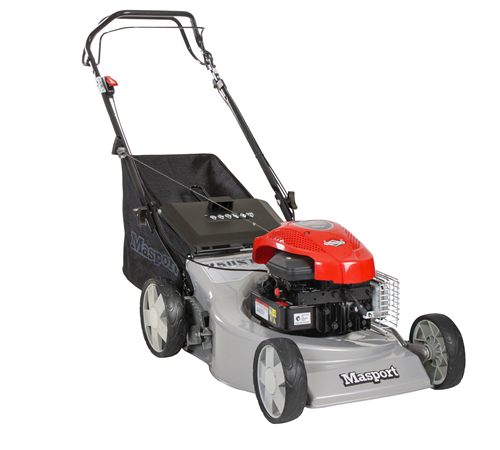 ws2dhaiunxh.png - Mowers Online Masport petrol-powered lawn mower with grass catcher