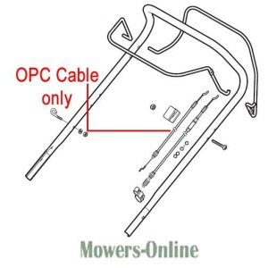 OPC cable replacement part diagram