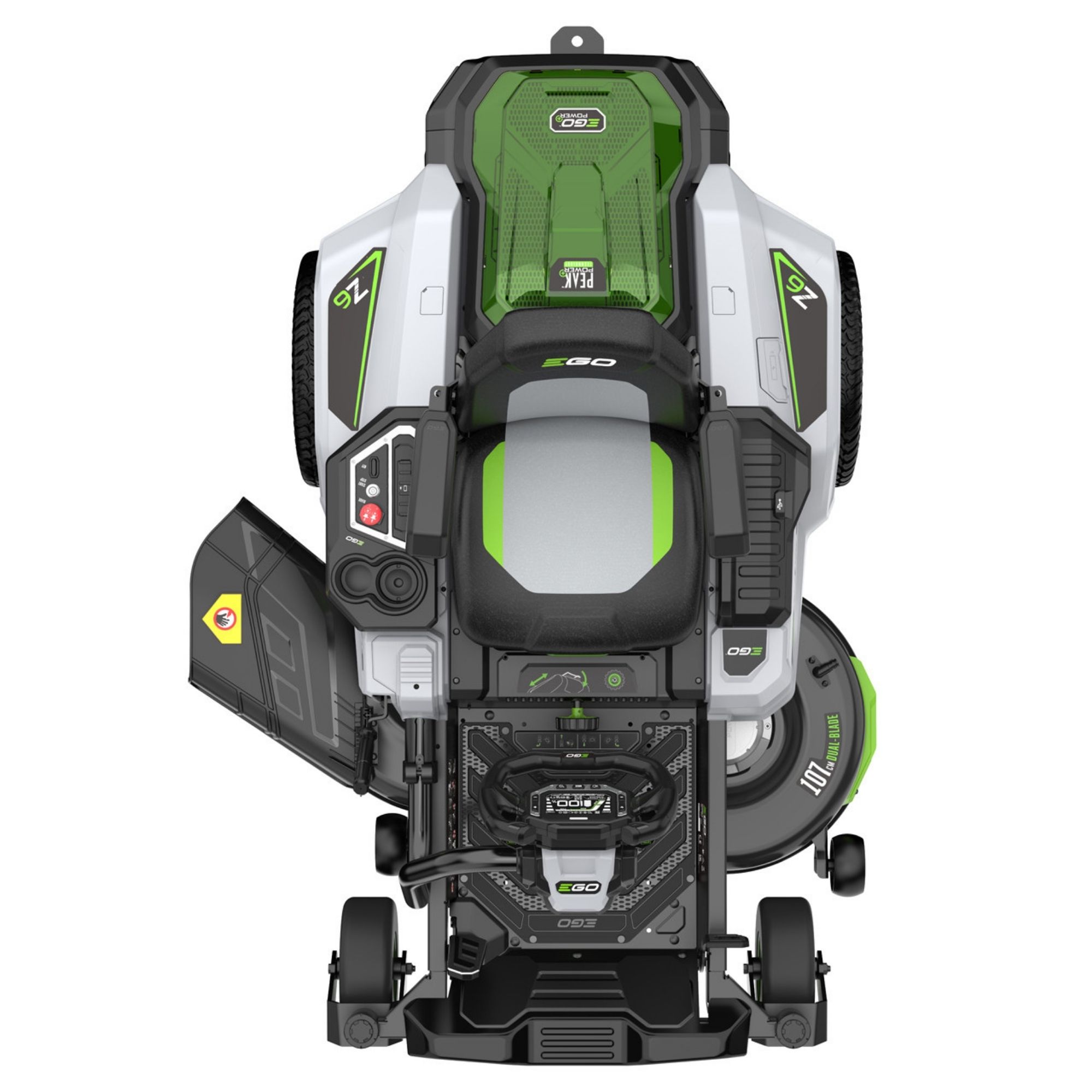 wwx1ilfo1ie.jpg - Mowers Online Ego self-propelled lawn mower, top view