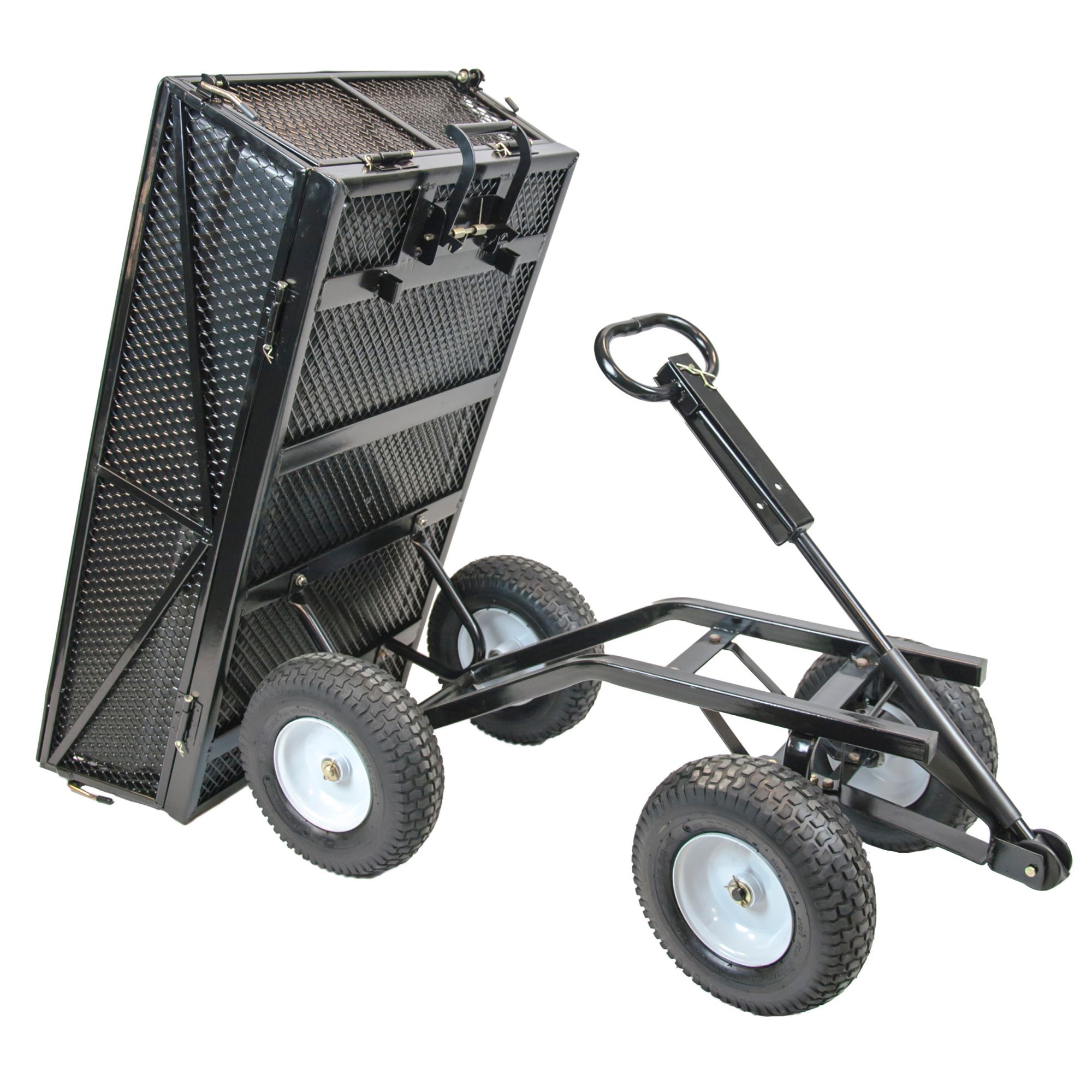 wyk2ajcdxmp.jpg - Mowers Online Garden dump cart with mesh bed and wheels