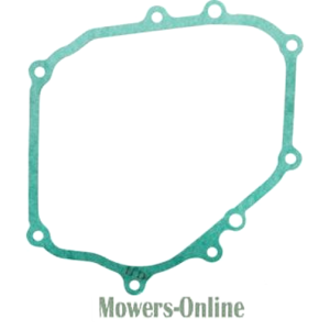 Crankcase gasket with mounting holes