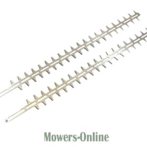 Hedge trimmer attachment blades pair