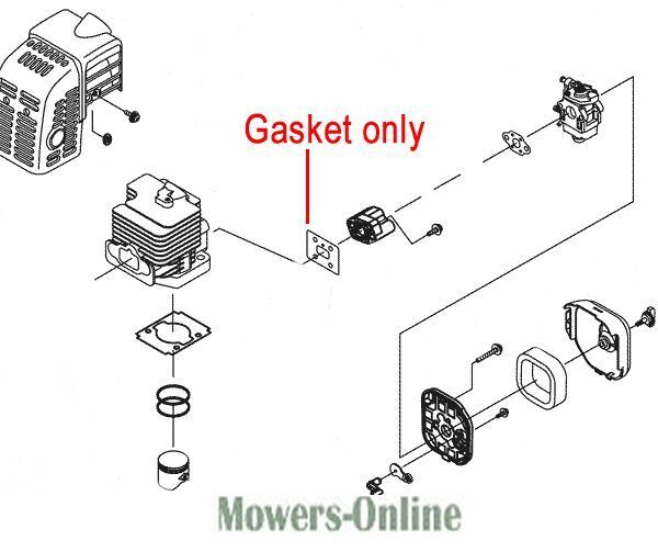 P - Mowers Online Engine gasket replacement parts diagram