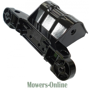 Lawn mower grass collection bag assembly