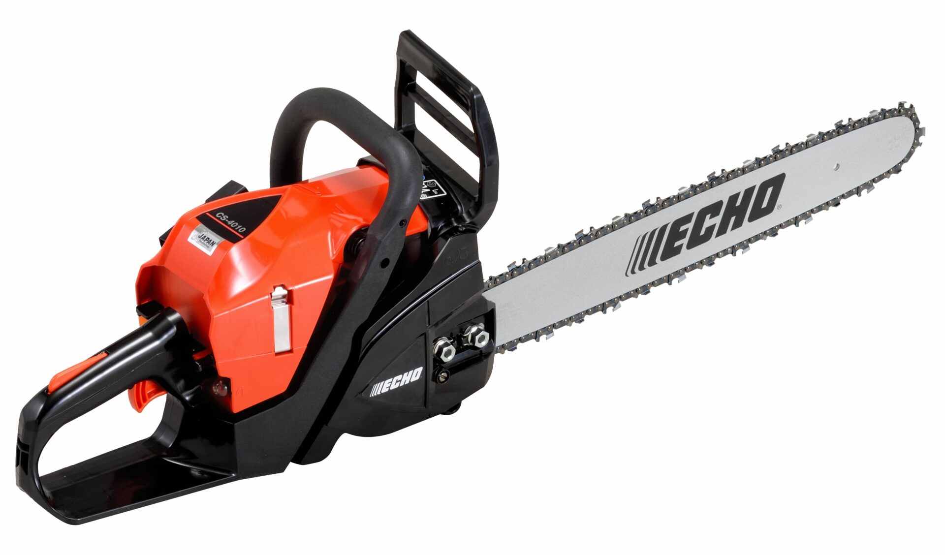 xdwdblzeq1u.jpg - Mowers Online Echo gas-powered chainsaw with orange housing
