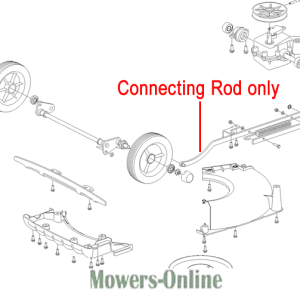 Engine connecting rod parts diagram